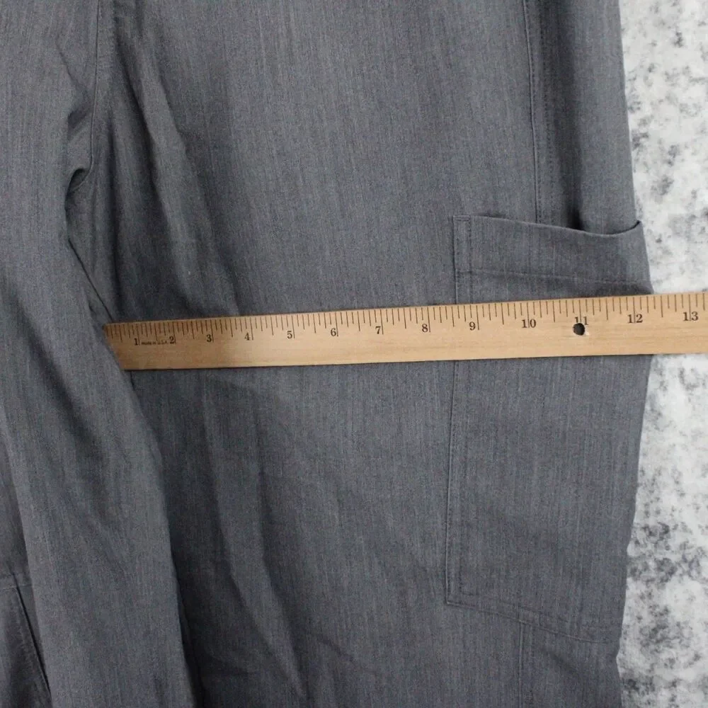 Figs Men’s Technical Collection Scrub Set Gray Pants XL/S T2001S -Top XXL FM1500
